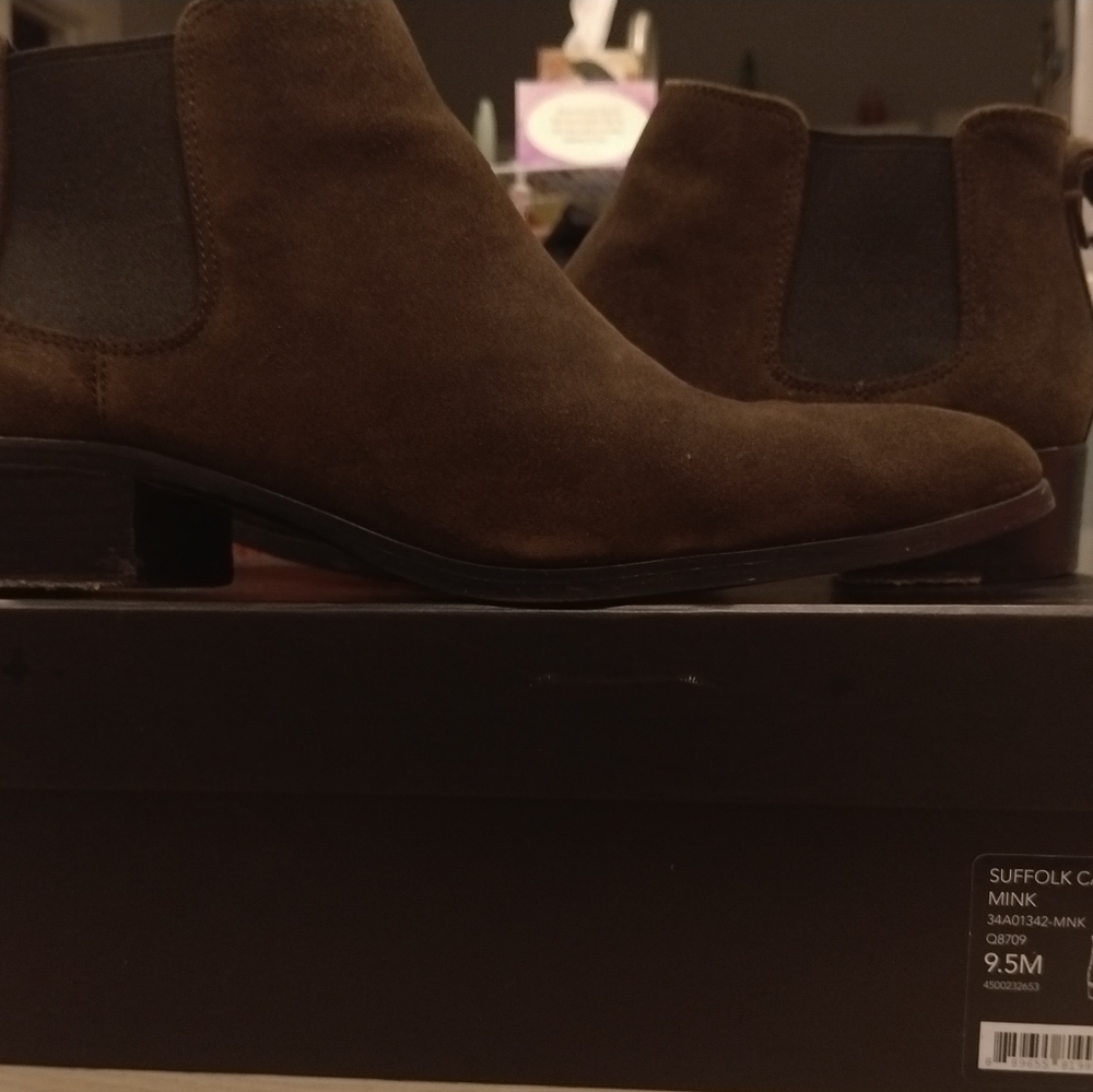 LNIB COACH🤎Suffolk Chelsea Boots-Q8709 - Picture 3 of 14